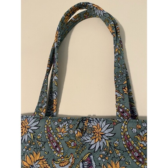 EUC Vera Bradley Original Small Tote Gemstone Paisley - Picture 4 of 15